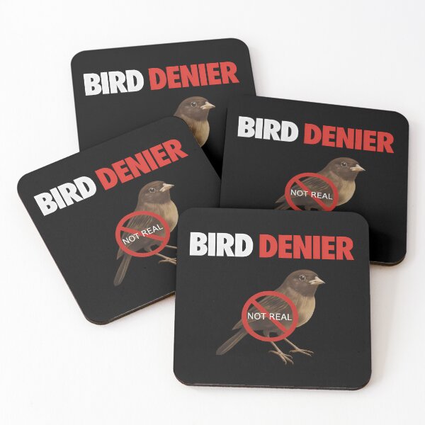 Item preview, Bird Denier T-Shirt – Funny “Birds Aren’t Real” Meme Shirt for Conspiracy Humor Fans designed and sold by Alluka Brand.