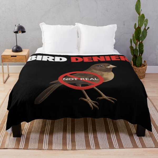 Item preview, Bird Denier T-Shirt – Funny “Birds Aren’t Real” Meme Shirt for Conspiracy Humor Fans designed and sold by Alluka Brand.
