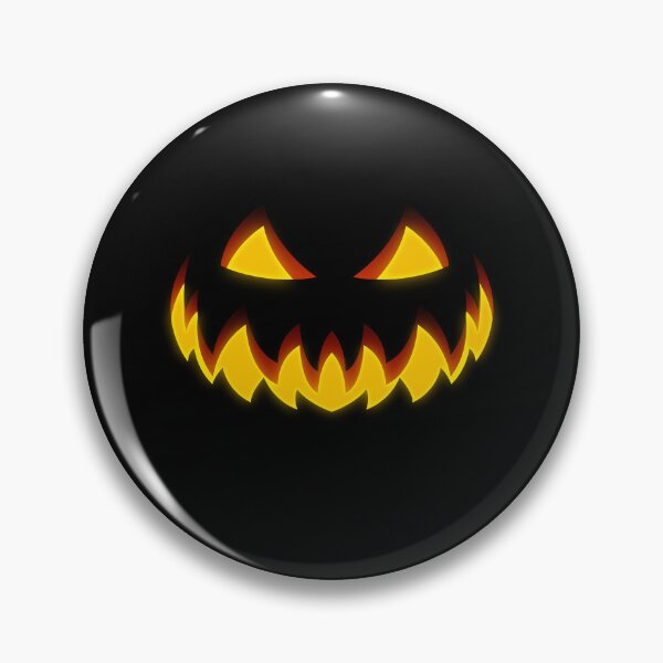Item preview, Halloween Evil Pumpkin Face Laugh Wild Teeth Creepy Jack-O’-Lantern Spooky Illustration designed and sold by MONTRIS.