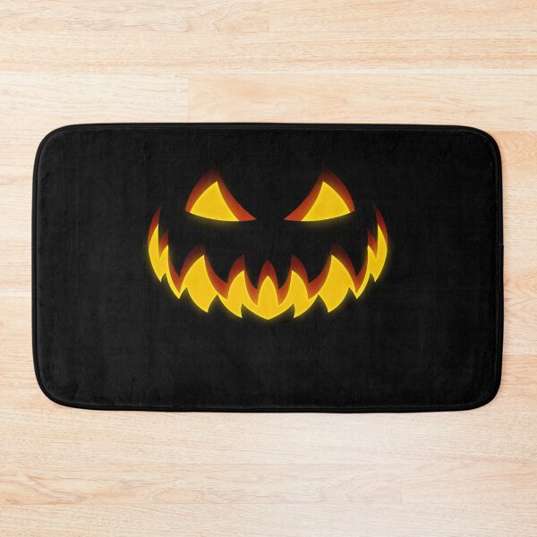 Item preview, Halloween Evil Pumpkin Face Laugh Wild Teeth Creepy Jack-O’-Lantern Spooky Illustration designed and sold by MONTRIS.