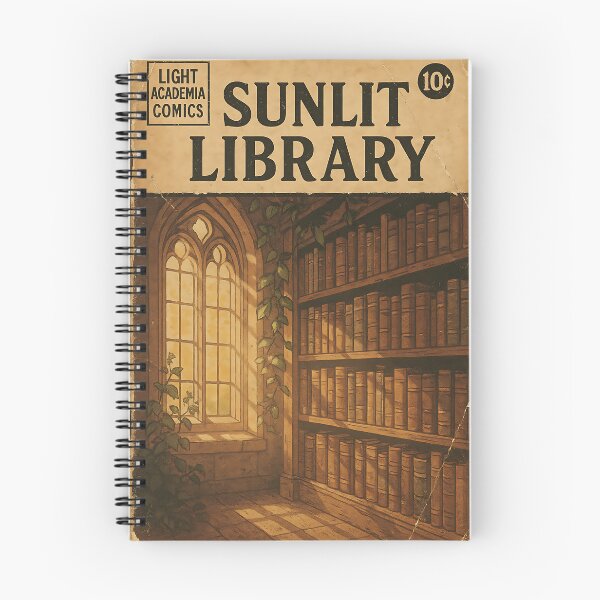 Item preview, Light Academia: Sunlit Library designed and sold by bapupa.