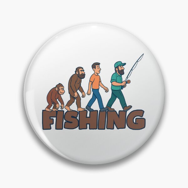 Item preview, Fishing Evolution Comic Edition – Funny Fisherman T-Shirt designed and sold by SVALANART.