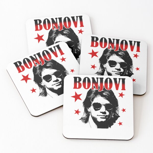 Item preview, Classic Arena Rock Graphic Featuring B.on J.ovi Retro Style designed and sold by MonahanTerrell.