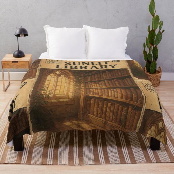 Item preview, Light Academia: Sunlit Library designed and sold by bapupa.