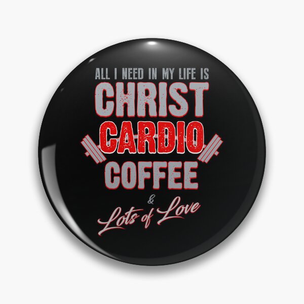 Item preview, All I Need in My Life is Christ Cardio Coffee designed and sold by The Soul Bee.