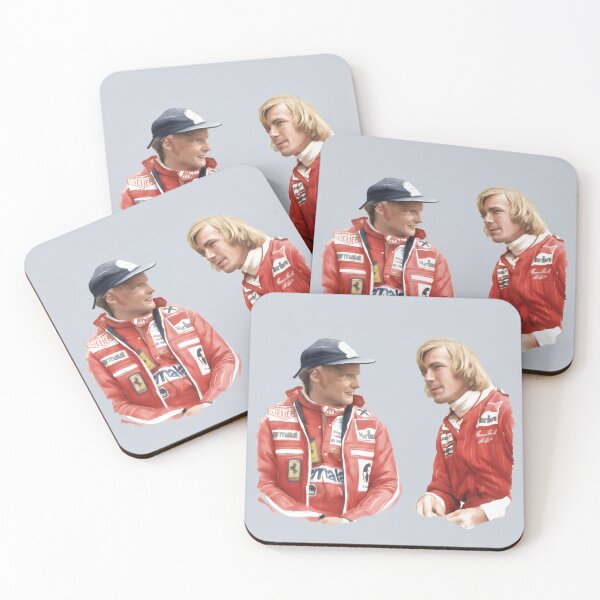 Item preview, Niki Lauda James Hunt RUSH designed and sold by Studio F1Grid.