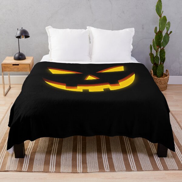 Item preview, Halloween Evil Pumpkin Face Malicious Laugh Creepy Jack-O’-Lantern Spooky Illustration designed and sold by MONTRIS.