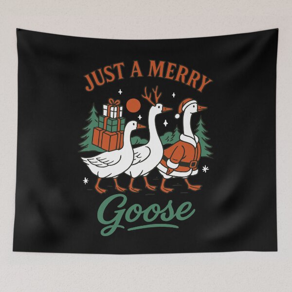 Item preview, Christmas Just A Merry Goose Family Xmas designed and sold by LuminOrb.