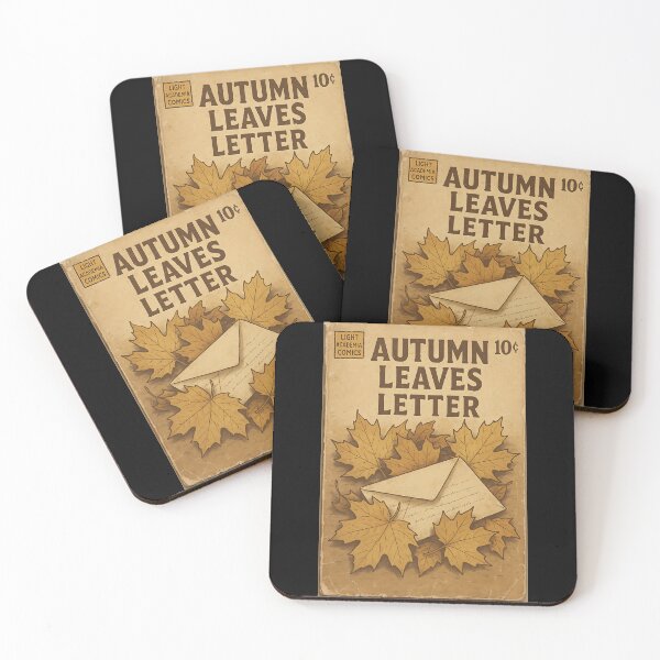 Item preview, Nostalgic Light Academia: Autumn Leaves Letter designed and sold by bapupa.