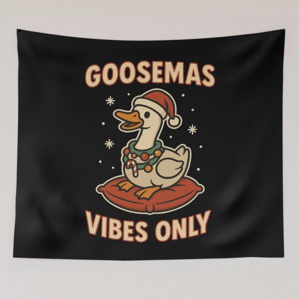 Item preview, Christmas Goose Goosemas Vibes Only designed and sold by LuminOrb.