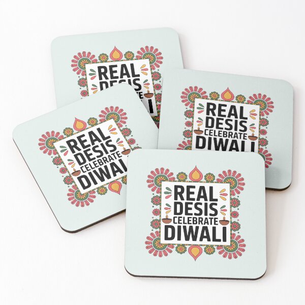 Item preview, Real Desis Celebrate Diwali – Traditional Festival Design designed and sold by Jollys-ArtShop.