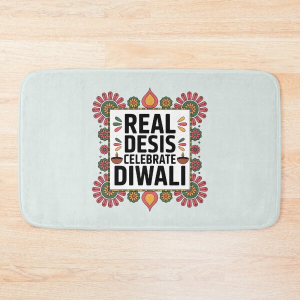 Item preview, Real Desis Celebrate Diwali – Traditional Festival Design designed and sold by Jollys-ArtShop.
