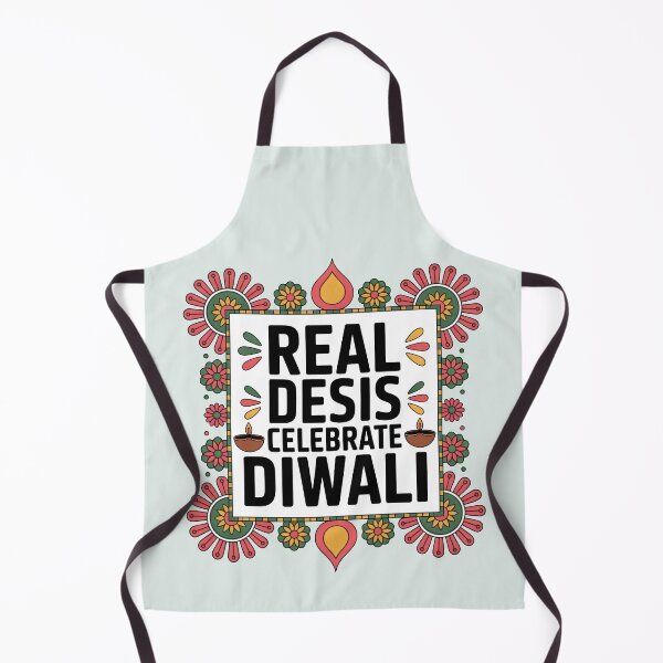 Item preview, Real Desis Celebrate Diwali – Traditional Festival Design designed and sold by Jollys-ArtShop.