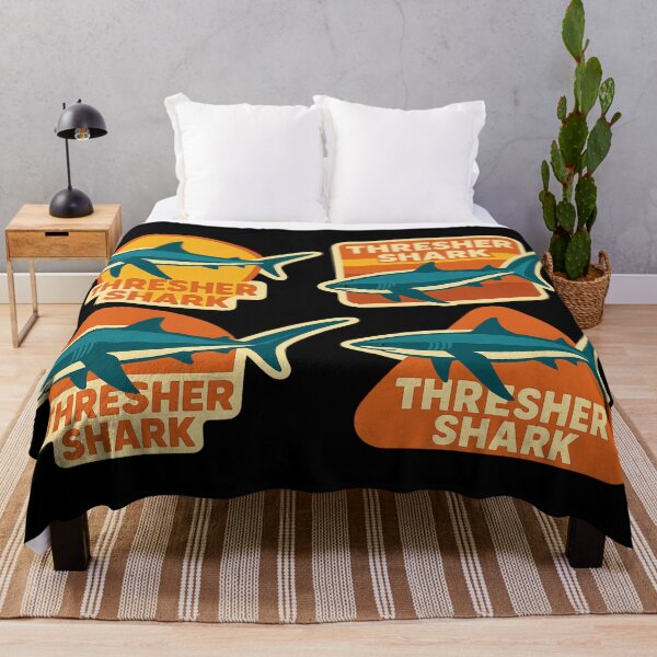Item preview, Thresher sharks - retro version designed and sold by DamioPolArt.