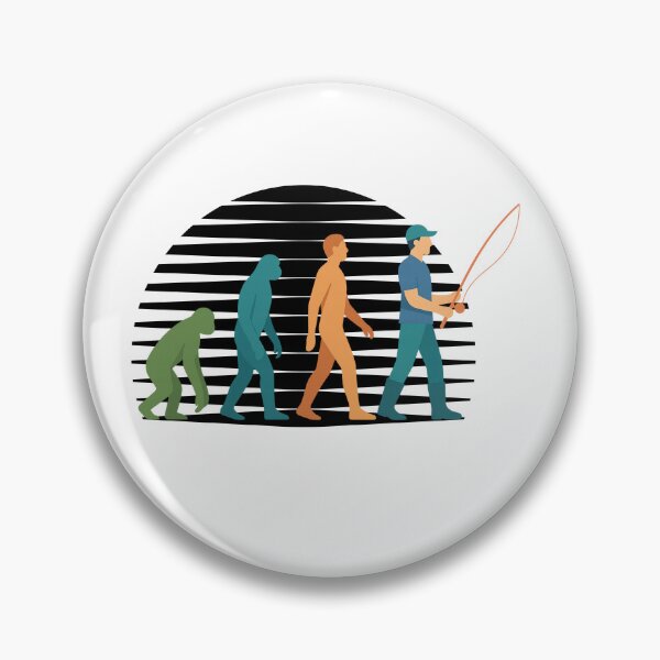 Item preview, Fishing Evolution Weekend Warrior – Funny Angler Shirt designed and sold by SVALANART.