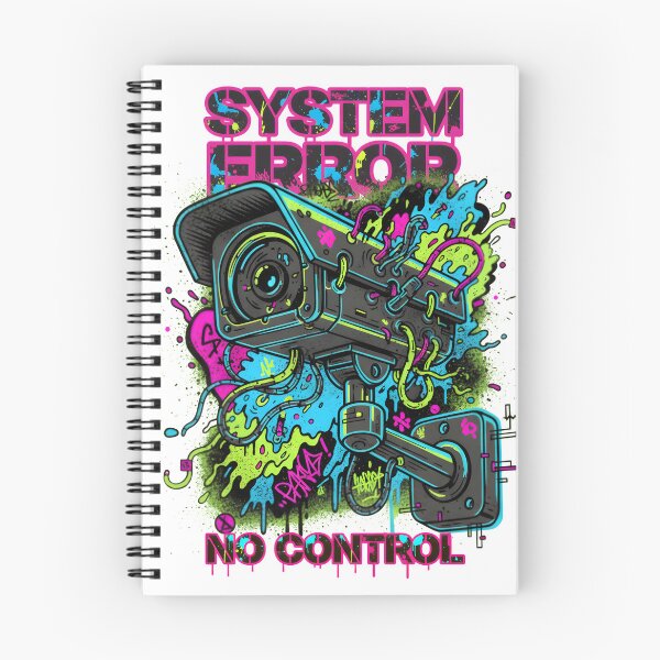Item preview, System Error: No Control Surveillance designed and sold by SketchNStyle.