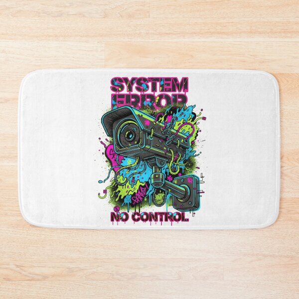 Item preview, System Error: No Control Surveillance designed and sold by SketchNStyle.
