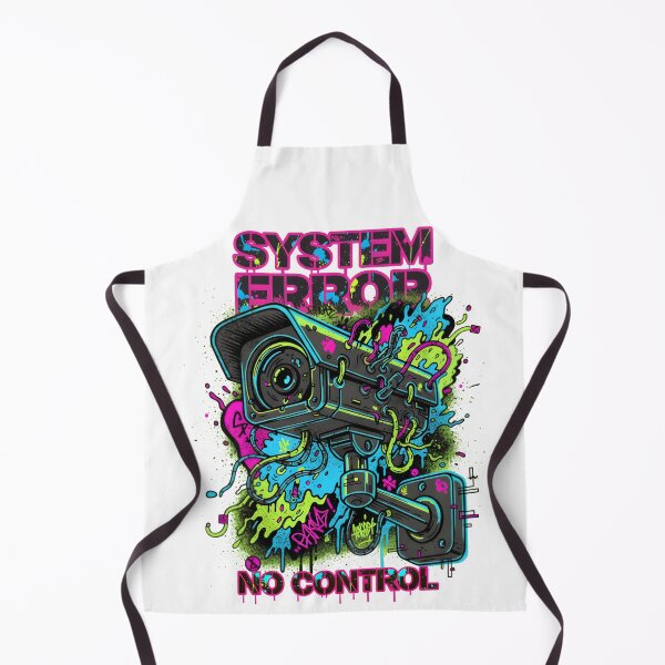 Item preview, System Error: No Control Surveillance designed and sold by SketchNStyle.