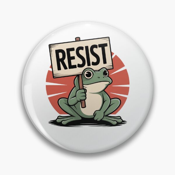 Item preview, Resist frog designed and sold by Mateusz Majcherek.