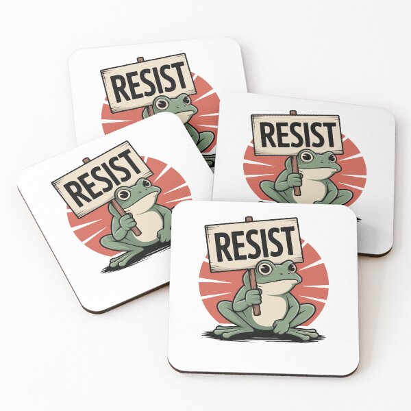 Item preview, Resist frog designed and sold by Mateusz Majcherek.