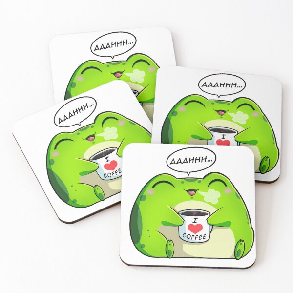 Item preview, I Love Coffee Frog "Froggo"  designed and sold by Falkaart.