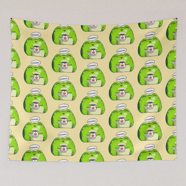 Item preview, I Love Coffee Frog "Froggo"  designed and sold by Falkaart.