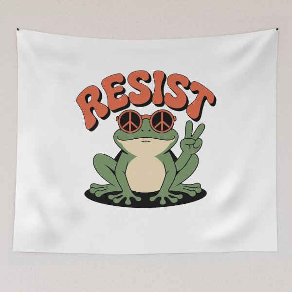 Item preview, Resist frog designed and sold by Mateusz Majcherek.