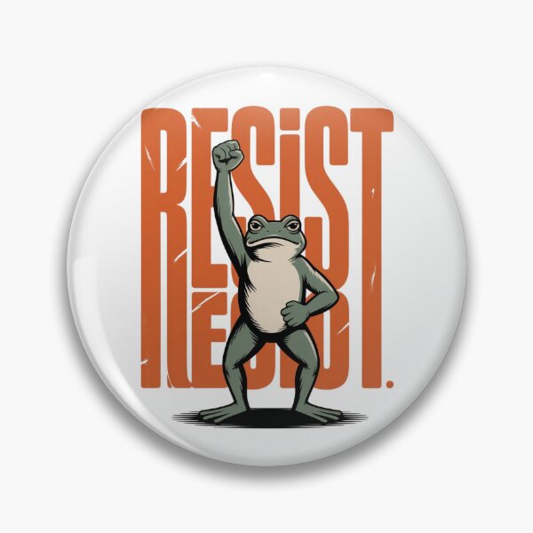 Item preview, Resist frog designed and sold by Mateusz Majcherek.