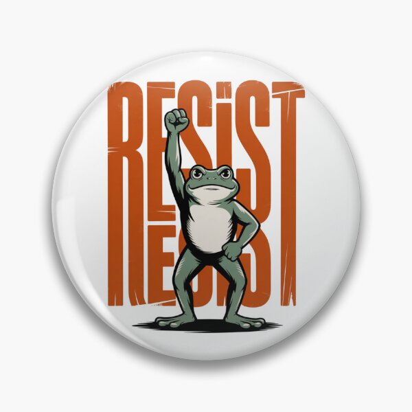 Item preview, Resist frog designed and sold by Mateusz Majcherek.