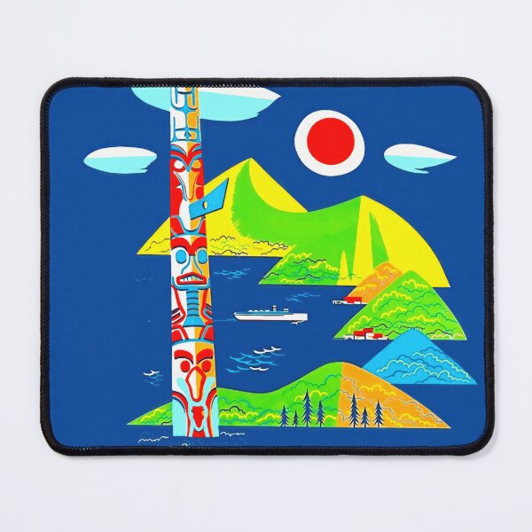 Item preview, Vintage Travel Poster | Alaska Adventure | Fly Northwest Orient Airlines | Mid-Century Art & Retro Design | Bold Colors designed and sold by artofuniverse.