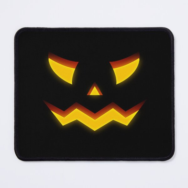 Item preview, Halloween Evil Smiling Pumpkin Face Creepy Jack-O’-Lantern Horror Illustration designed and sold by MONTRIS.