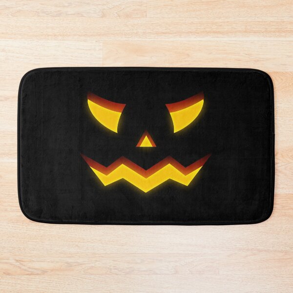Item preview, Halloween Evil Smiling Pumpkin Face Creepy Jack-O’-Lantern Horror Illustration designed and sold by MONTRIS.