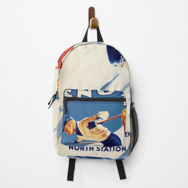 Item preview, Vintage Snow Train Poster | Boston and Maine Railroad Ski Trip Art | 1930s-1950s Travel & Adventure Decor Print designed and sold by artofuniverse.