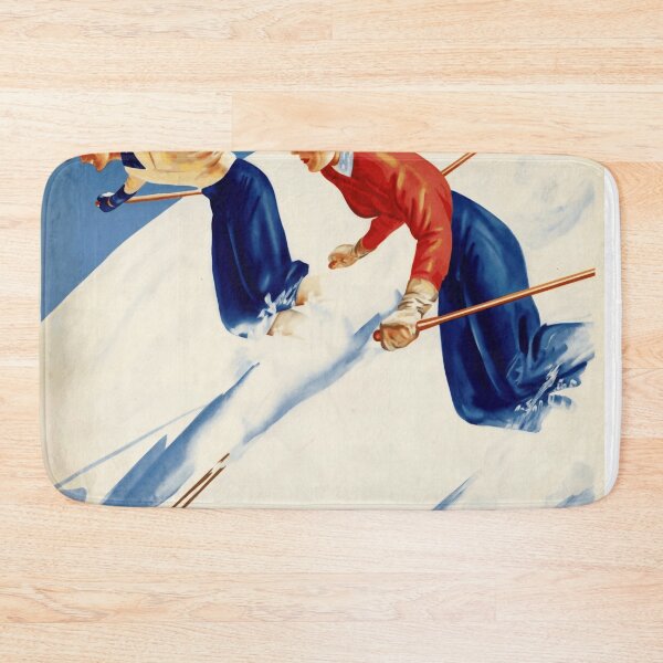 Item preview, Vintage Snow Train Poster | Boston and Maine Railroad Ski Trip Art | 1930s-1950s Travel & Adventure Decor Print designed and sold by artofuniverse.