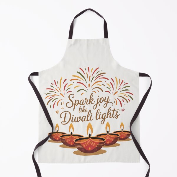 Item preview, Spark Joy Like Diwali Lights – Festive Celebration Design designed and sold by Jollys-ArtShop.