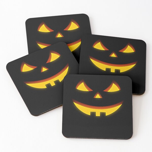 Item preview, Halloween Scary Pumpkin Face Mocking Laugh Creepy Jack-O’-Lantern Spooky Illustration designed and sold by MONTRIS.