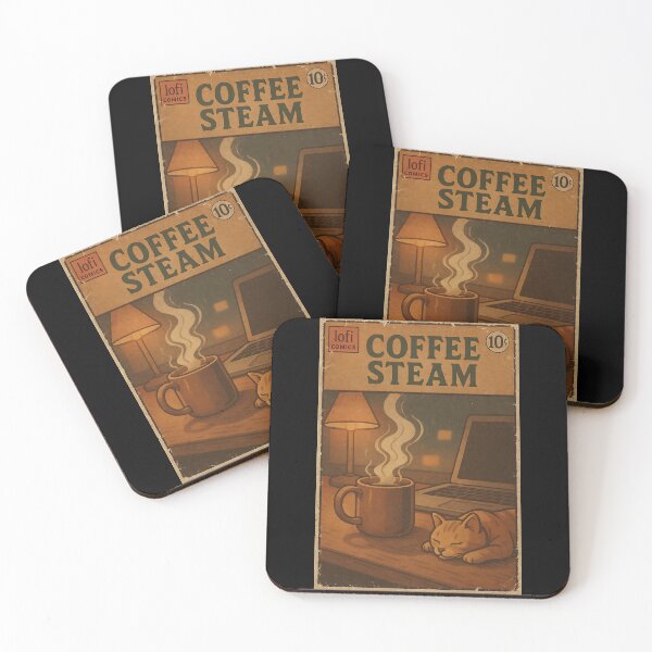 Item preview, Chill Lofi: Coffee Steam designed and sold by bapupa.
