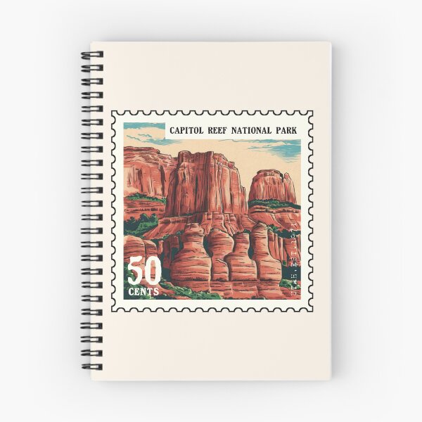 Item preview, Capitol Reef National Park Postage Stamp, (Utah, United States) designed and sold by PinkandP.