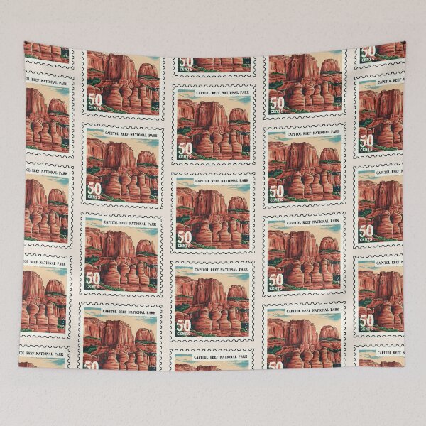 Item preview, Capitol Reef National Park Postage Stamp, (Utah, United States) designed and sold by PinkandP.