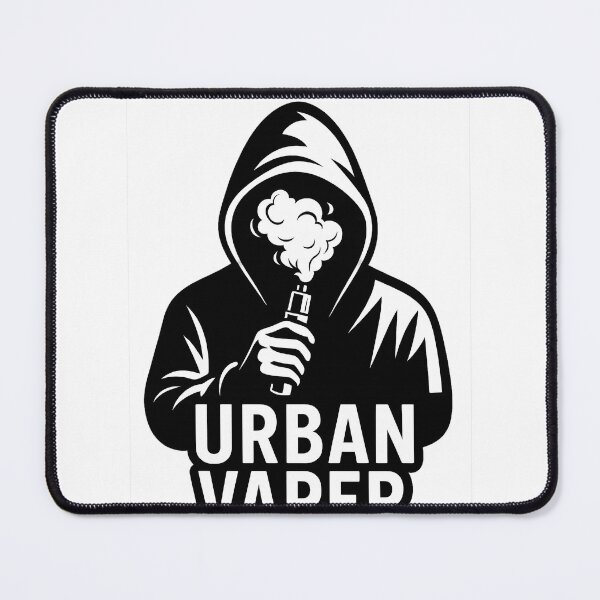 Item preview, Urban Vaper – Hoodie Silhouette Smoke Art designed and sold by House of Taste Vape Designs.