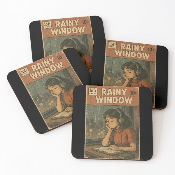 Item preview, Chill Lofi: Rainy Window designed and sold by bapupa.