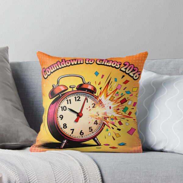 Item preview, Countdown to Chaos 2026 – Funny New Year Typography Design designed and sold by Ammar Studio.