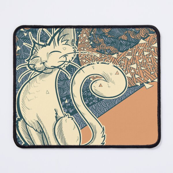Item preview, Happy cat listening to music designed and sold by Stylet-Pinceau.