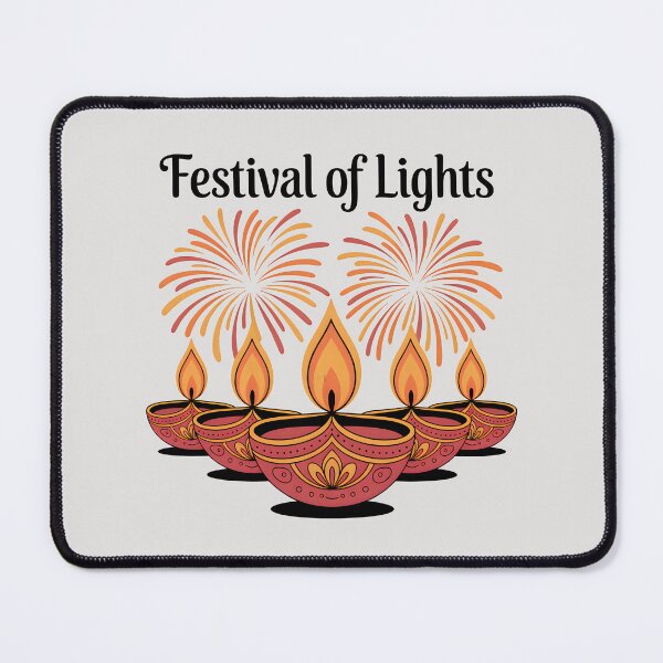 Item preview, Festival of Lights – Elegant Diwali Celebration Design designed and sold by Jollys-ArtShop.