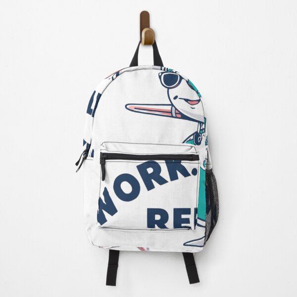 Item preview, Work. Travel. Repeat. | Digital Nomad Lifestyle Quote designed and sold by WearTheArtx.