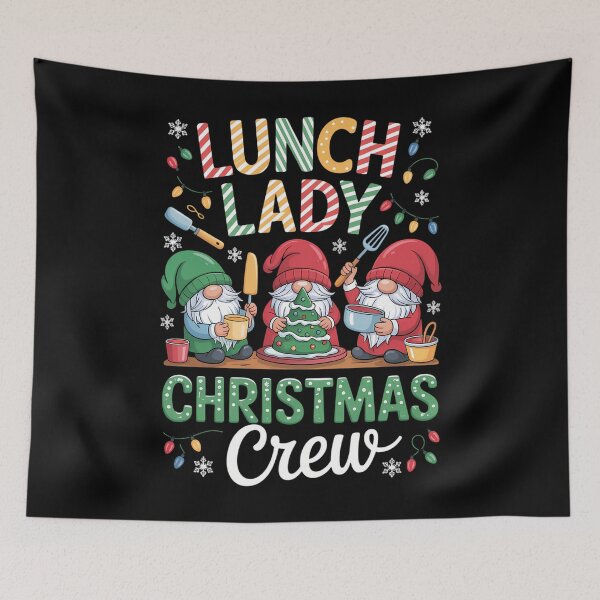 Item preview, Christmas Crew Gnomes Cute designed and sold by cosmicncozyS.