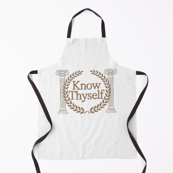Item preview, ancient greek quote - Know Thyself designed and sold by Mateusz Majcherek.