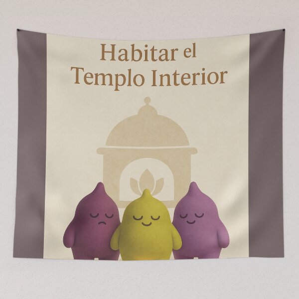 Item preview, Inhabit the Temple Interior - Kolors Otilium designed and sold by Kolors Otilium Studio.