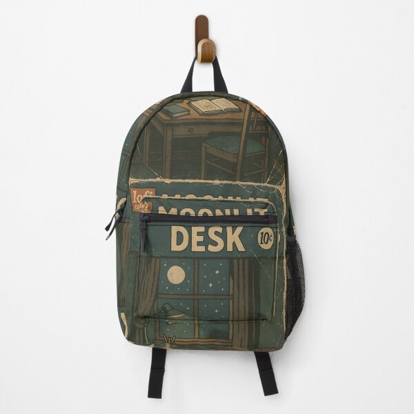 Item preview, Dreamy Lofi: Moonlit Desk designed and sold by bapupa.