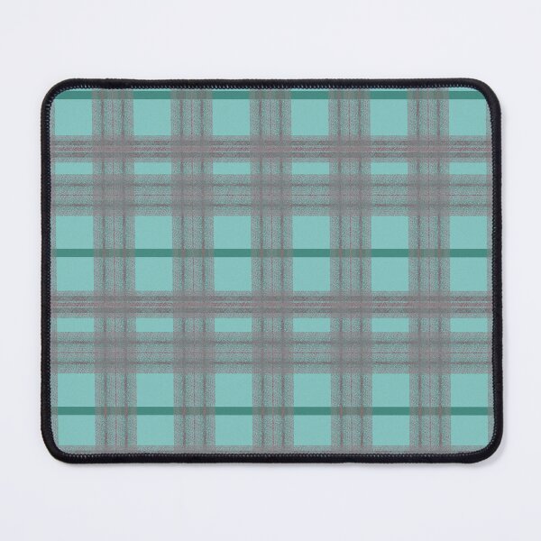Item preview, Teal & Gray Plaid Pattern designed and sold by LSLOOMANDSOUL.
